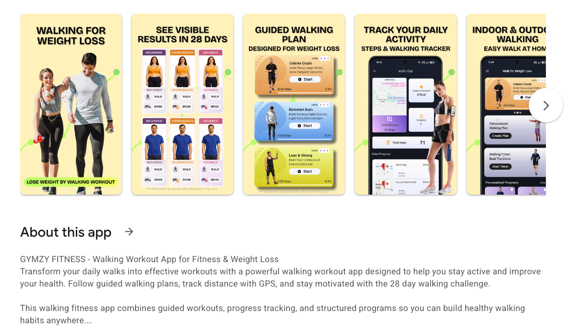 Walking App - Weight Loss App