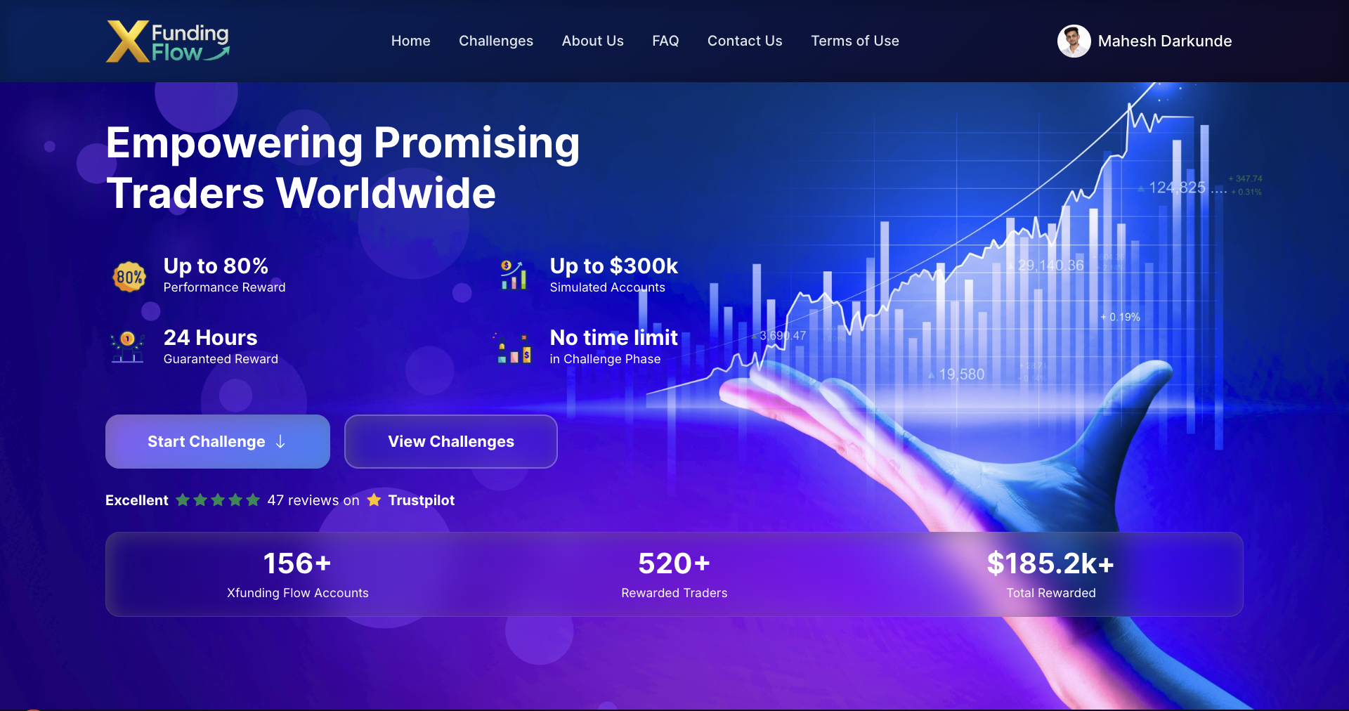 X Funding Flow Web